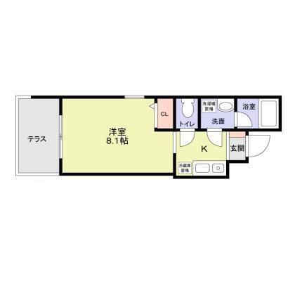 タウンコート両国の間取り|間取りです。