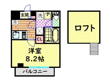 【間取り】 | エヌエムスワサントキャトルズ