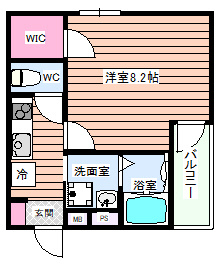 【間取り】 | フジパレス西淡路Ⅱ番館