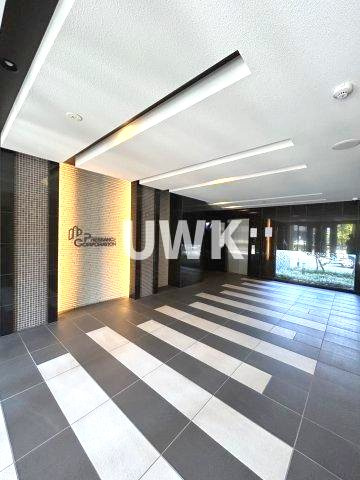 名古屋市中村区本陣通４丁目の賃貸マンションのロビー