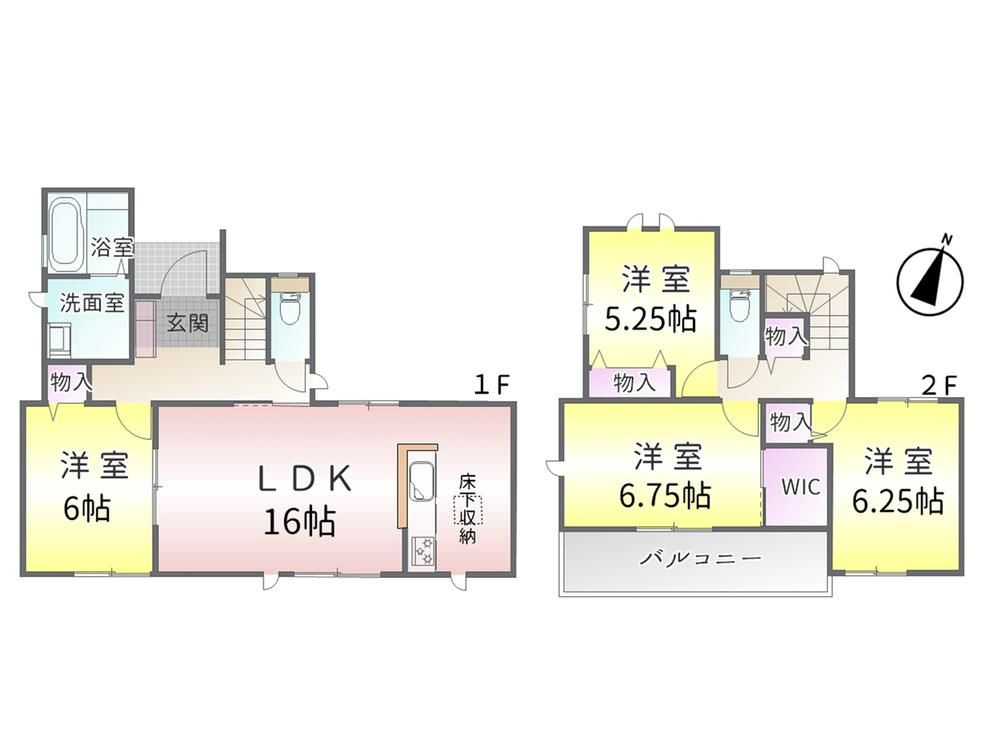 守山区深沢2丁目(全1棟)の間取り
