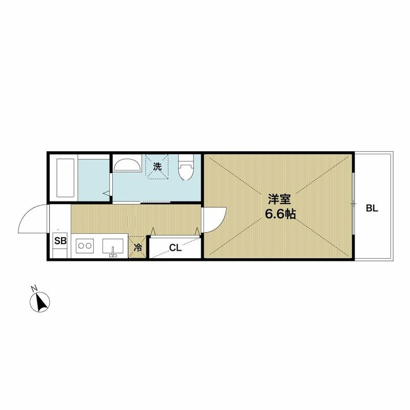 La vita竹ノ塚（ラヴィータタケノヅカ）の間取り