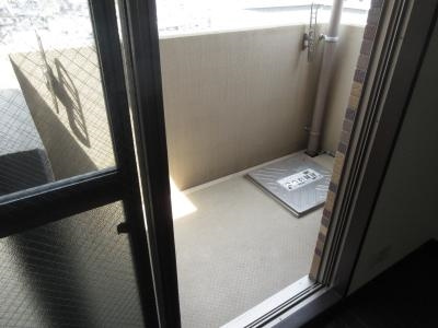 アスヴェル京都二条駅前のバルコニー