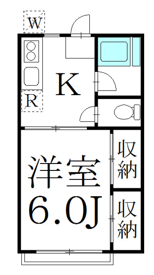 【間取り】 | ハイム桃園