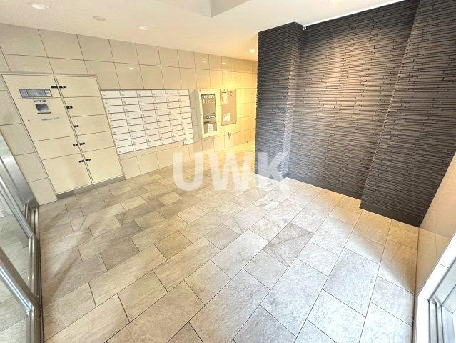 名古屋市西区名駅３丁目の賃貸マンションのロビー
