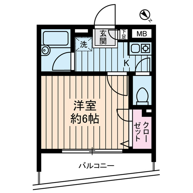 ＣＲＥＳＣＥＮＴ　ＭＯＴＯＮＥＳの間取り