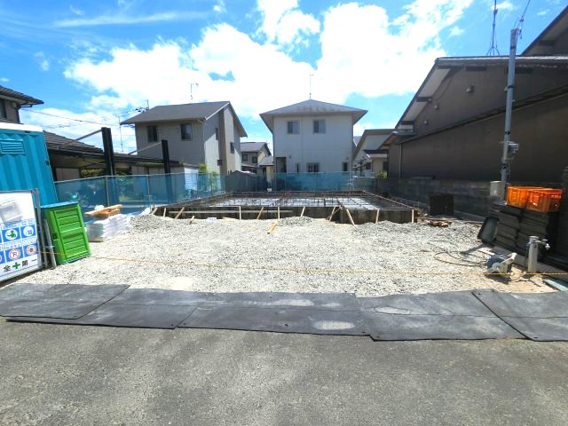 木原1丁目3期　1号棟の外観|建築中