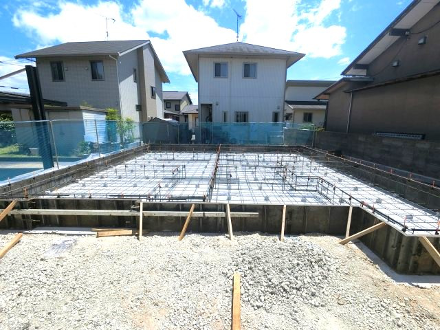 木原1丁目3期　1号棟の外観|建築中