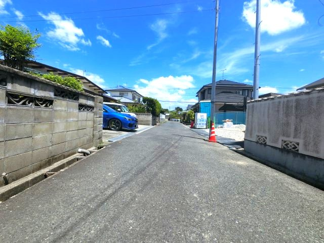 木原1丁目3期　1号棟の前面道路含む現地写真|前面道路含む現地写真です