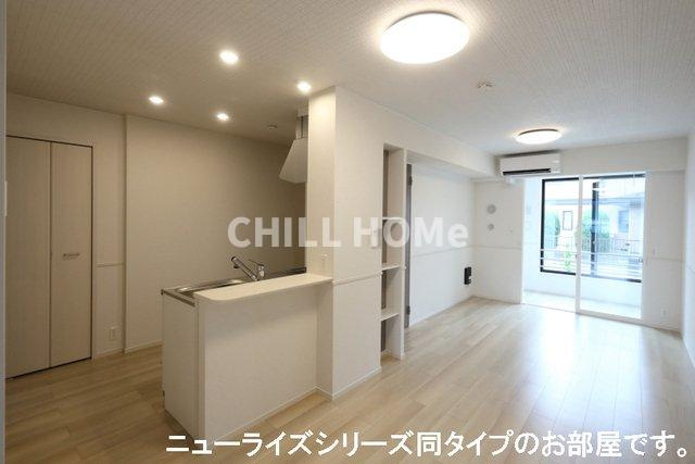 パークサイド　レジデンスの居間・リビング|当社、チルホームのHPもご覧ください(^^)/物件情報多数♪