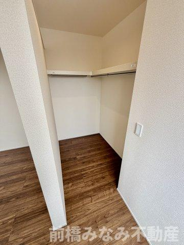 【新築】高崎市新町第８　５号棟(全９棟)　リーブルガーデン　新築建売分譲の収納|収納のためのスペースです