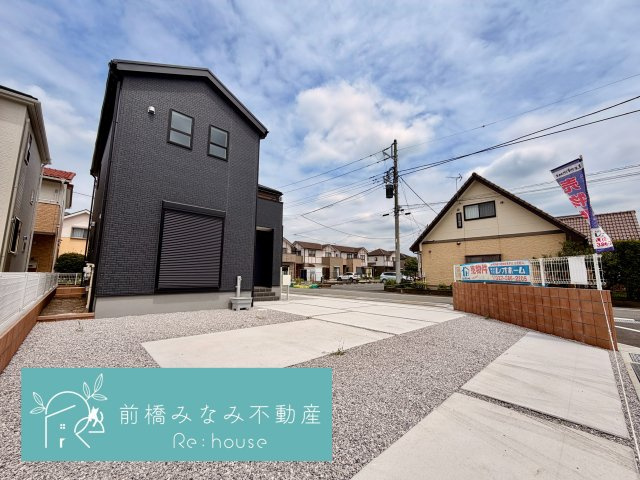 【新築】高崎市新町第８　５号棟(全９棟)　リーブルガーデン　新築建売分譲の外観|物件の外観です