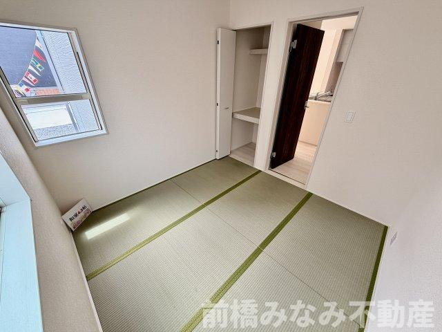 【新築】高崎市新町第８　２号棟(全９棟)　リーブルガーデン　新築建売分譲の和室|和室があると、家にあたたかい雰囲気が生まれます