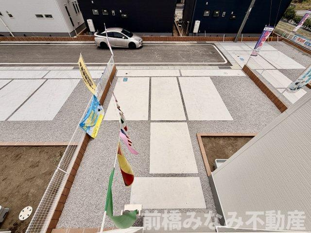 【新築】高崎市新町第８　２号棟(全９棟)　リーブルガーデン　新築建売分譲の駐車場|カースペースがあります