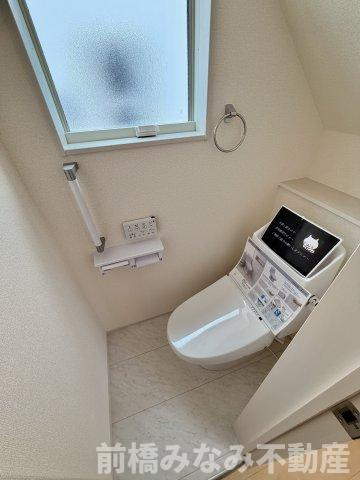 【新築】高崎市新町第８　１号棟(全９棟)　リーブルガーデン　新築建売分譲のトイレ|トイレです