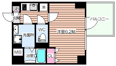 【間取り】 | S-RESIDENCE新大阪Rish
