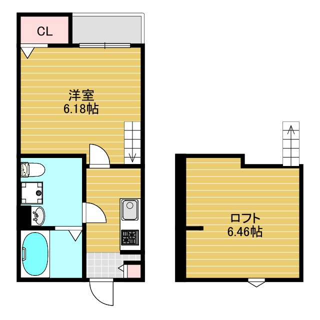 アクセル三津屋北の間取り