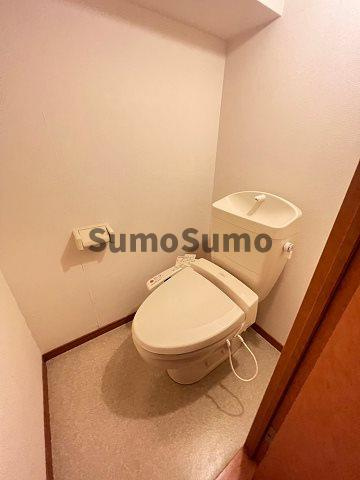 レオパレス上坂部Ⅱのトイレ|トイレです