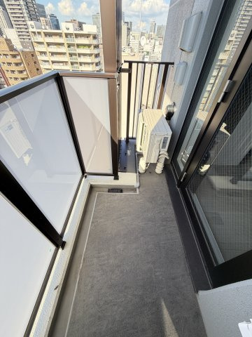 大阪市西区京町堀２丁目の賃貸マンションのバルコニー