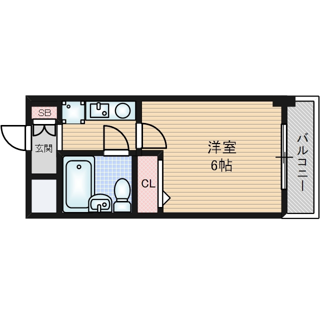 エスリード神戸の間取り
