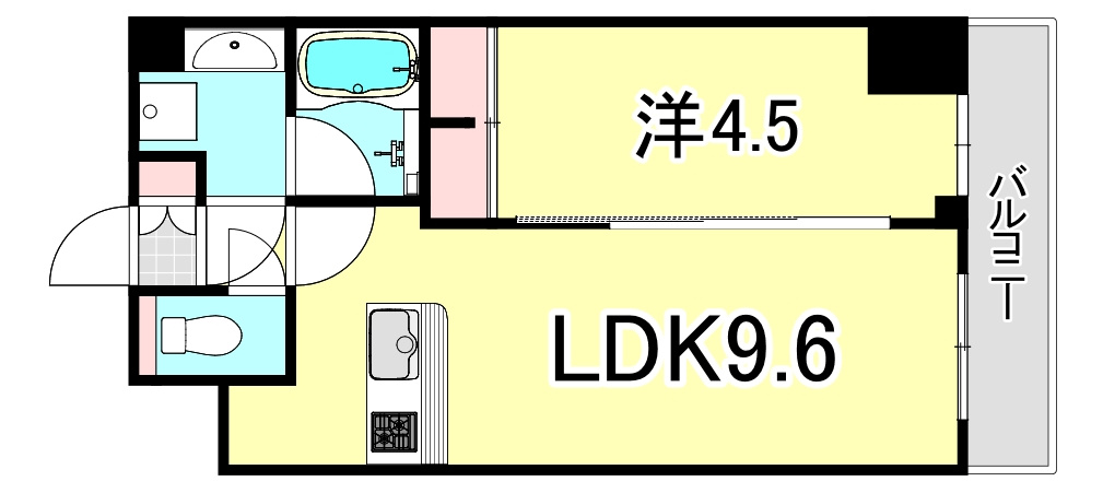 プレジオ武庫川ASIANの間取り