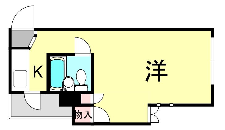 ルーミハイツの間取り