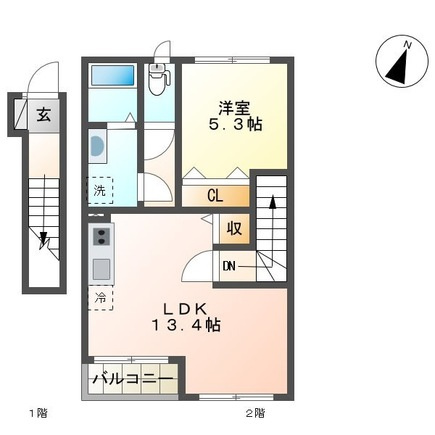 エクセレンスIIの間取り