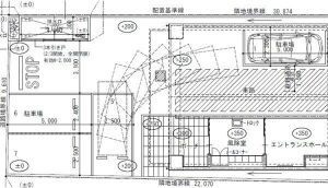 GRANDUKE松原cuoreの区画図
