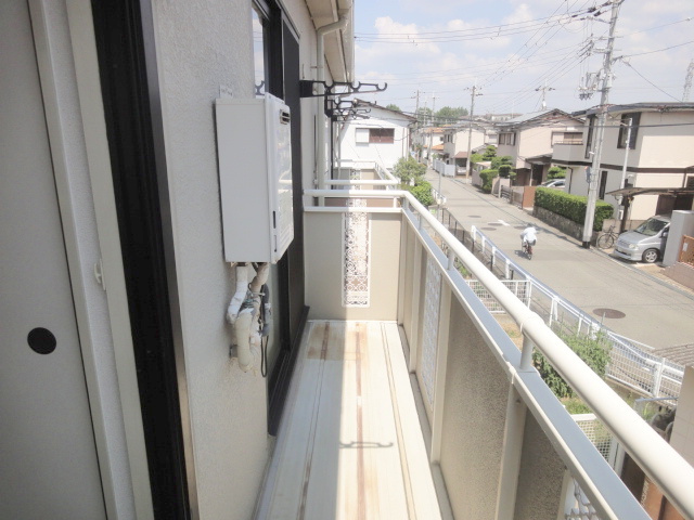 セジュール西村のバルコニー