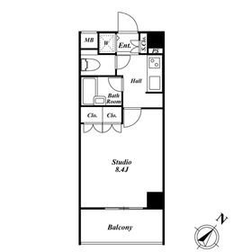 【間取り】 | スペーシア三軒茶屋弐番館