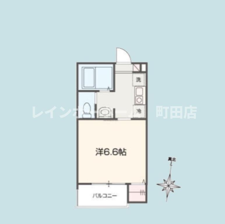 MELLAS淵野辺5※初期費用分割後払いサービス利用可能物件の間取り