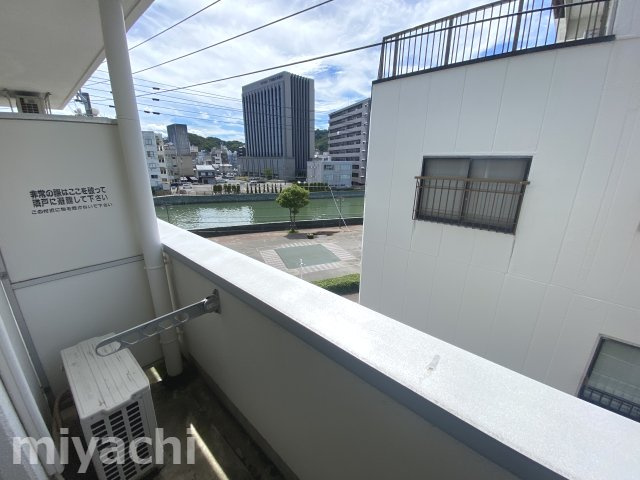 A'VIEW のバルコニー