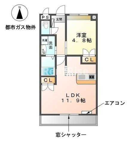 フィオーレ デ ローザの間取り