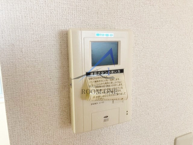 パステロ桜新町のセキュリティ|モニター付きインターホンです。