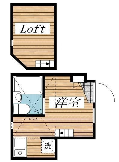 フルーレ高円寺の間取り|間取りです。