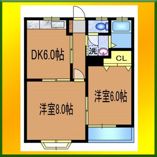【間取り】 | ハイツハピネス