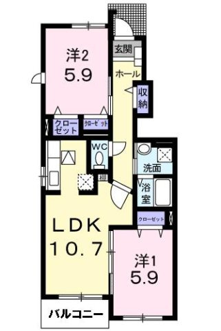 【間取り】 | クラッセ壱番館