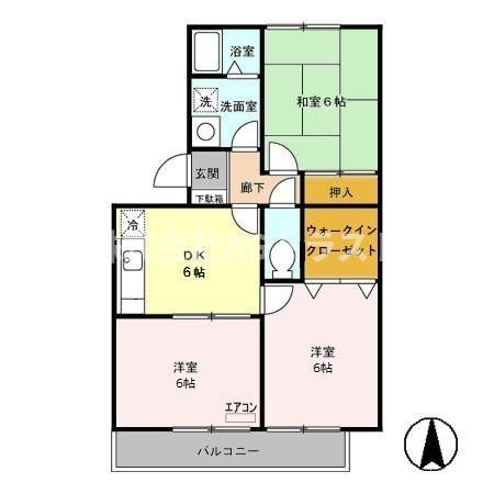 【間取り】 | ベルディ大宮