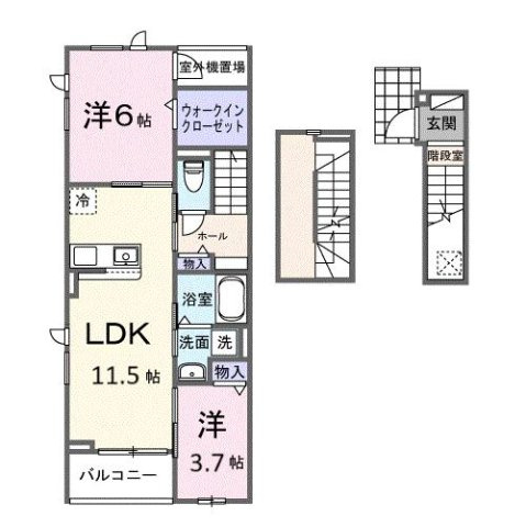 【間取り】 | グラン　イリーデ