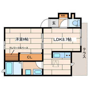 NOVAハイツの間取り