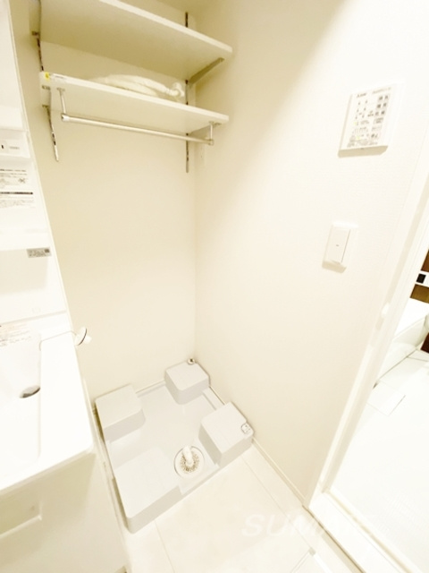 ルリアン北小岩Ⅱの洗面所|洗濯機置場は室内です！