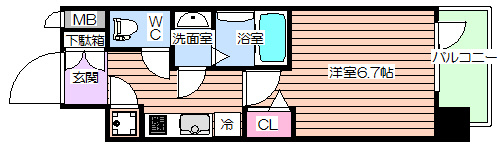 【間取り】 | レジュールアッシュ中之島SOUTH