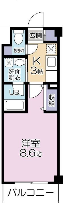 ラティーダ下並木の間取り|間取りです。