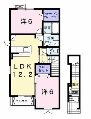 エスポワール　ネオ　Ｂの間取り