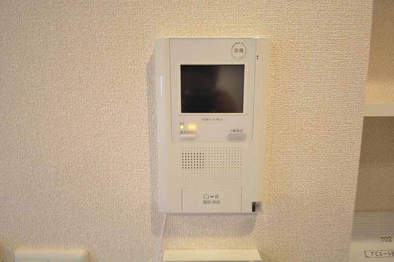 アビエール松屋町のセキュリティ|アビエール松屋町　TVモニター付きインターホン