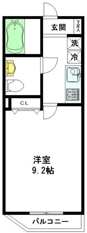 メゾン中野弥生町の間取り
