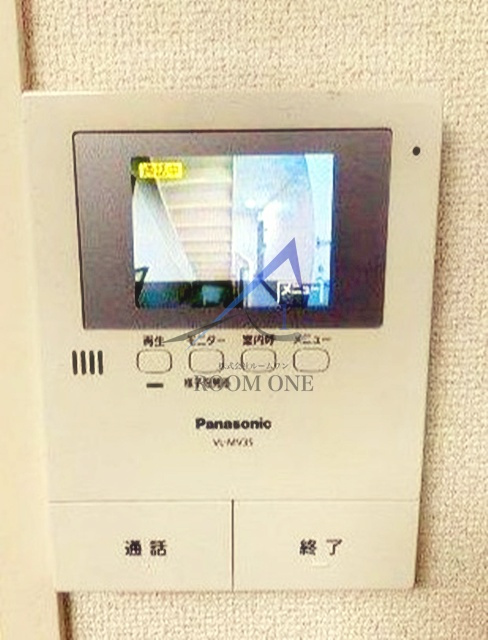 ルネサンスハイム平和台のセキュリティ|モニター付きインターホンです。