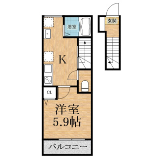 【間取り】 | パステール・グランおゆみ野
