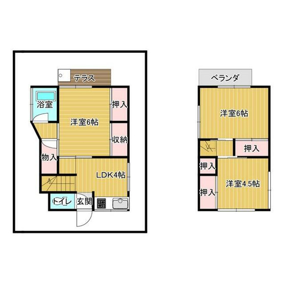 【間取り】 | 調布市戸建-下石原3丁目-