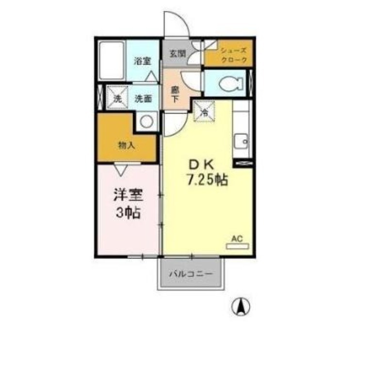 セジュールだいわの間取り